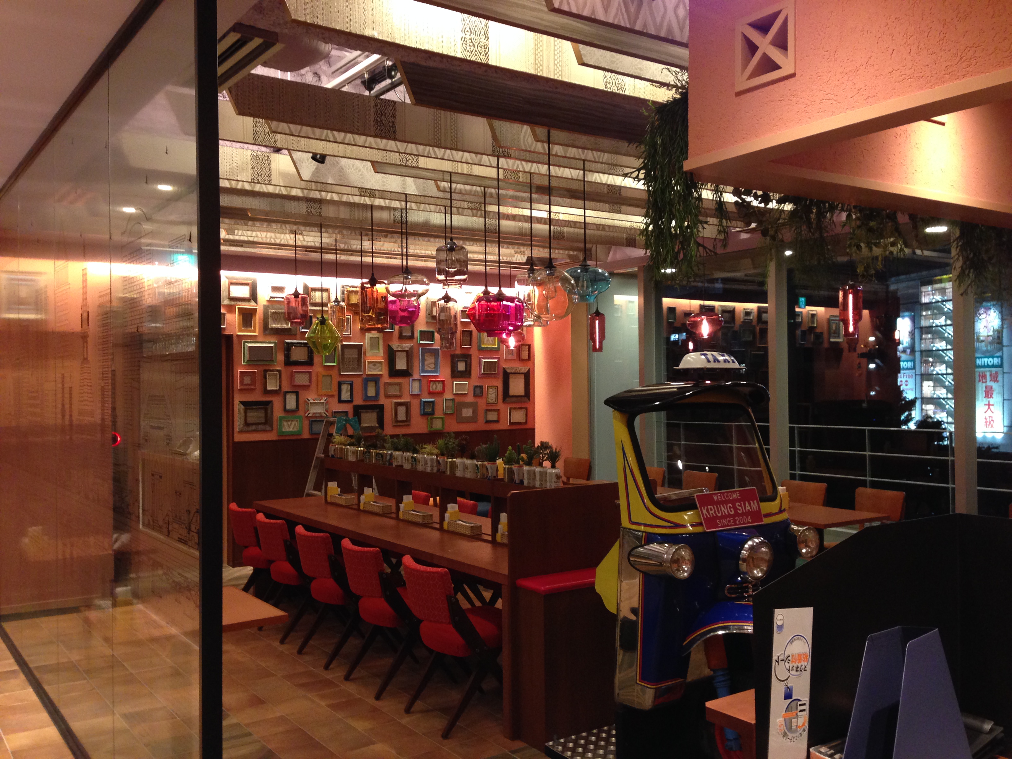 渋谷タイレストラン細部